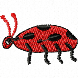Lady Bugs Embroidery Design 6 Lady Bugs Embroidery Design 6